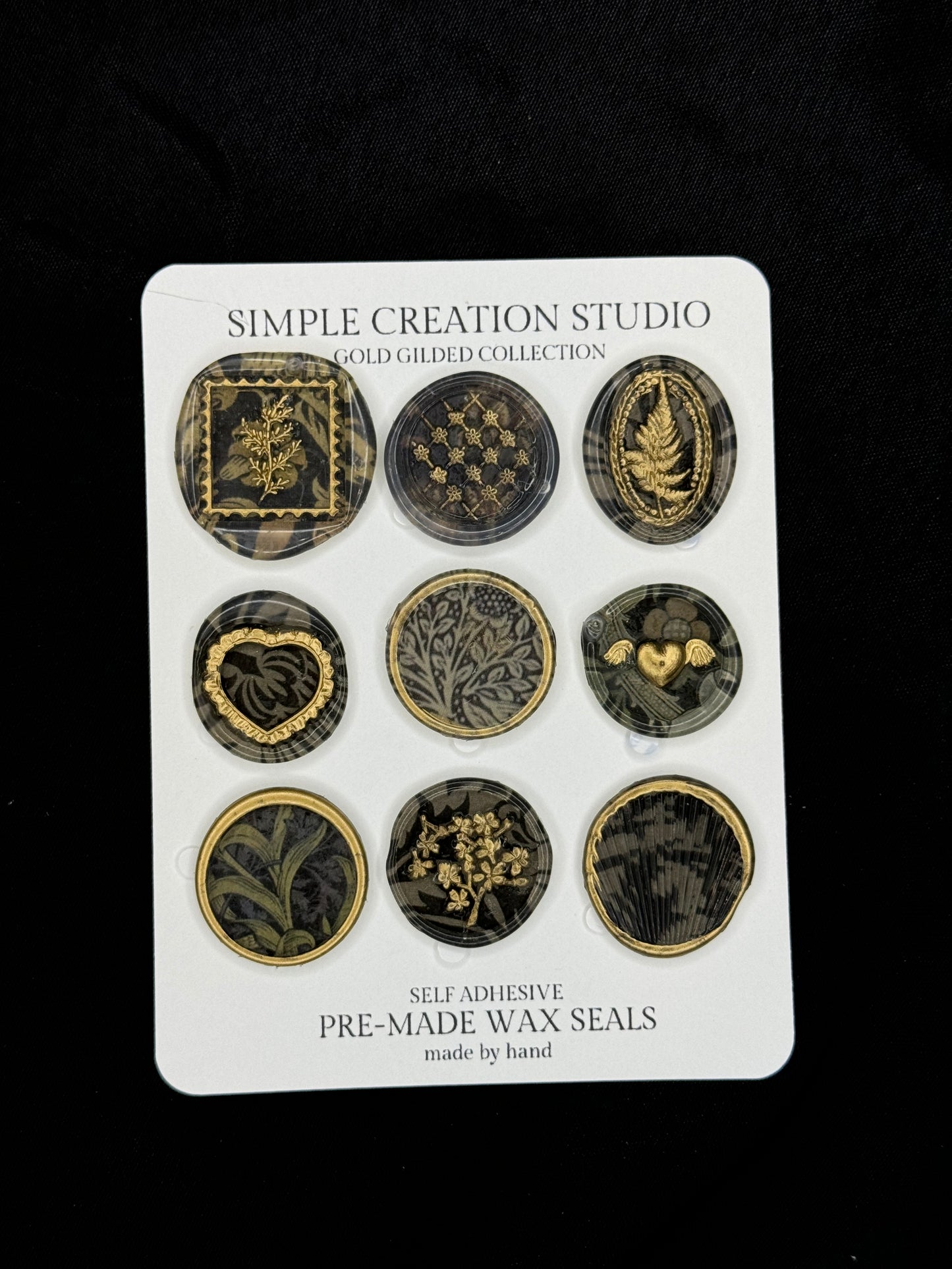 Gold Gilded Wax Seal