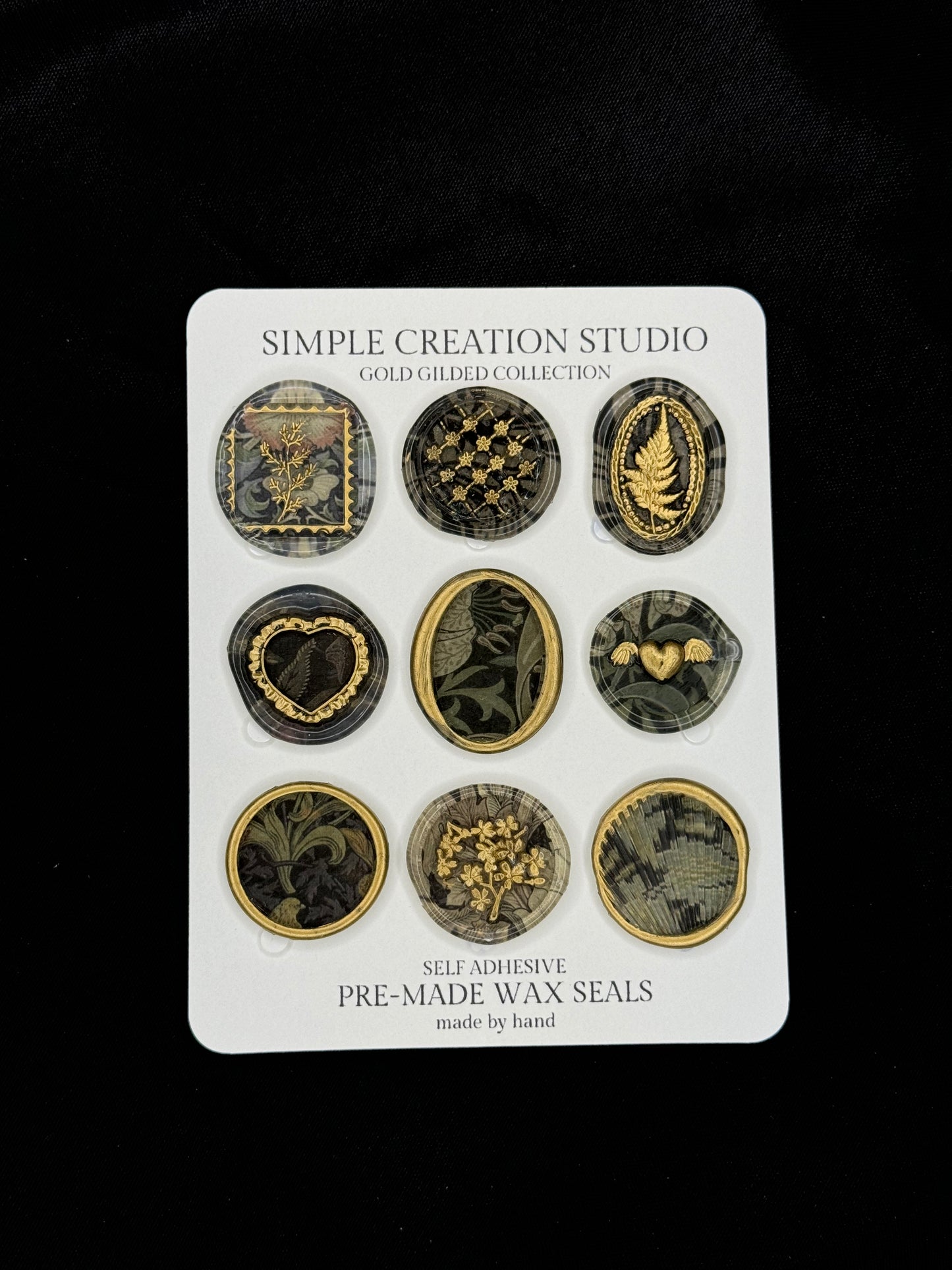 Gold Gilded Wax Seal