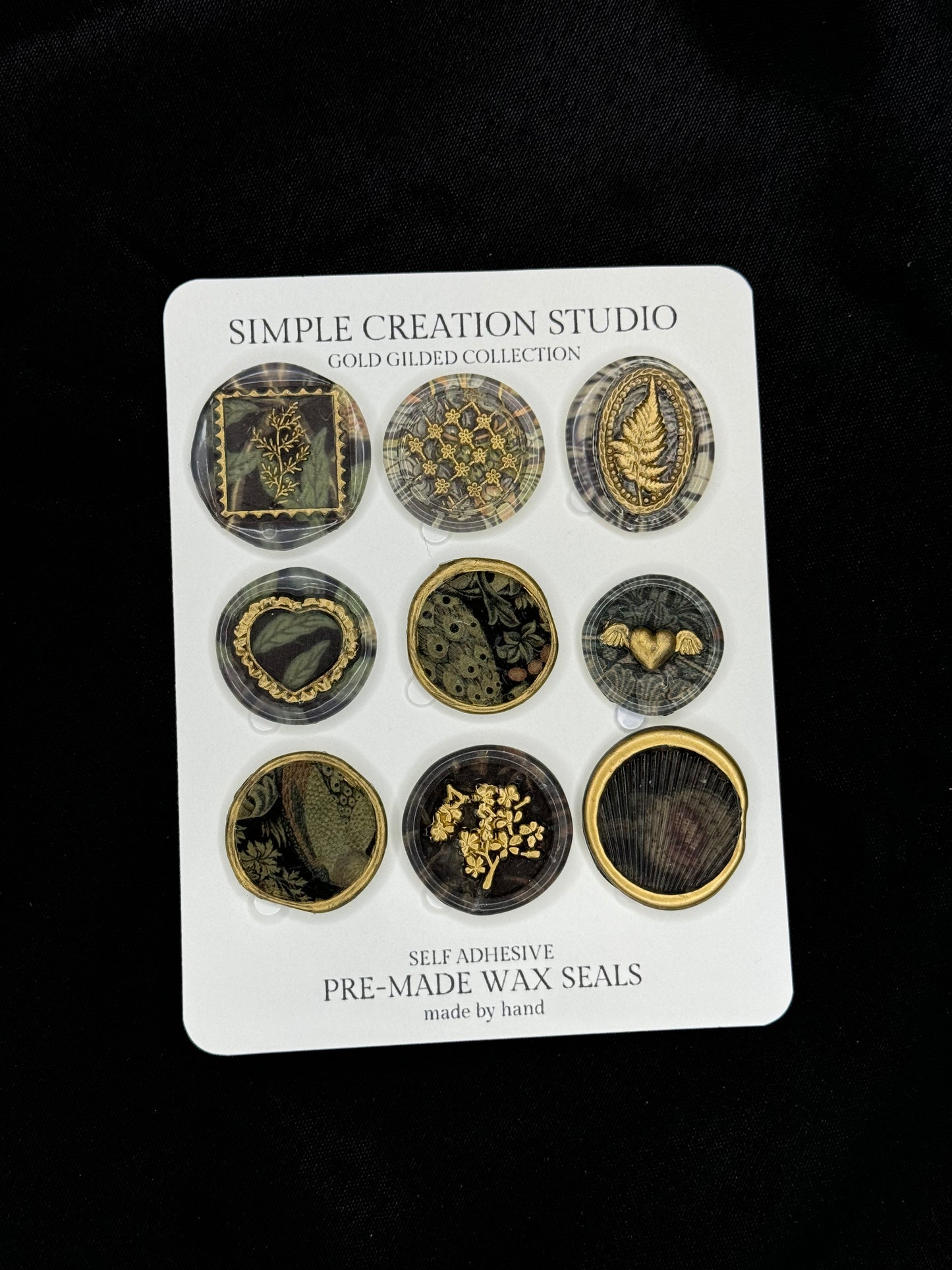 Gold Gilded Wax Seal