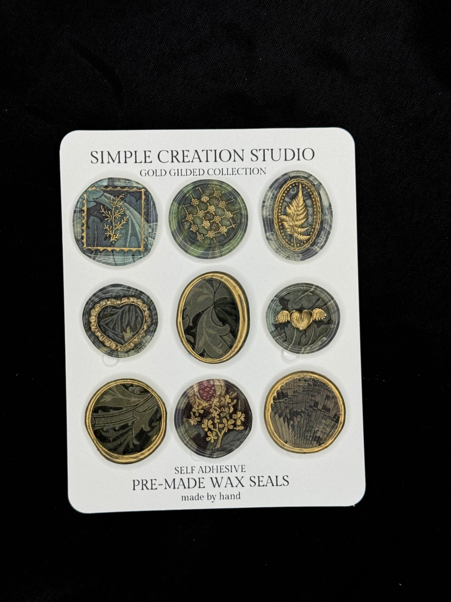 Gold Gilded Wax Seal