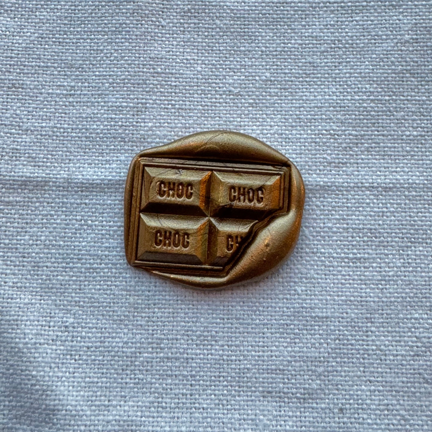 CHOCOLATE BAR PRE-MADE WAX SEALS