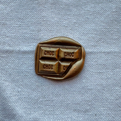 CHOCOLATE BAR PRE-MADE WAX SEALS