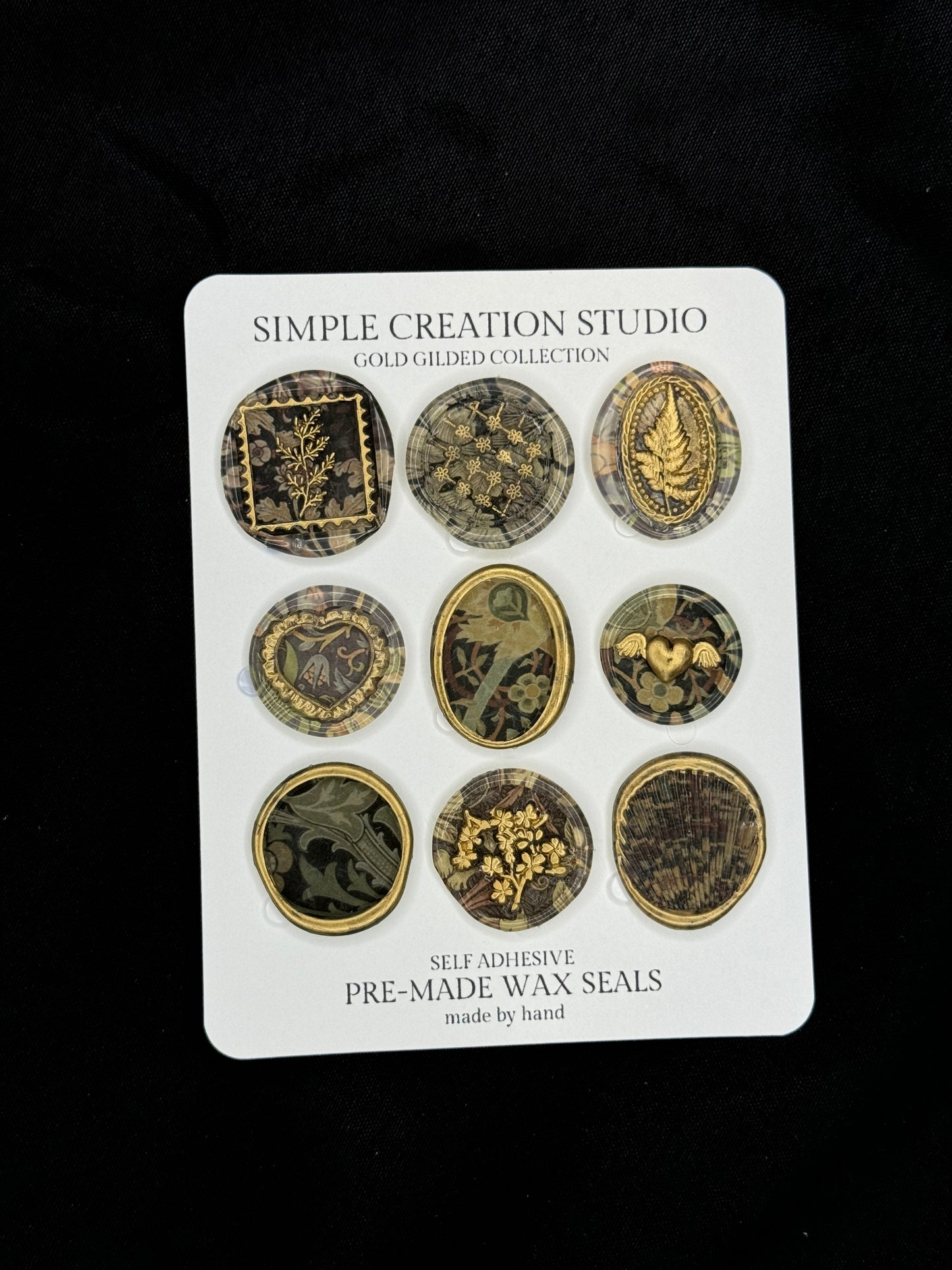 Gold Gilded Wax Seal