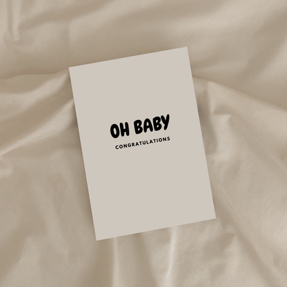 OH BABY CONGRATULATIONS