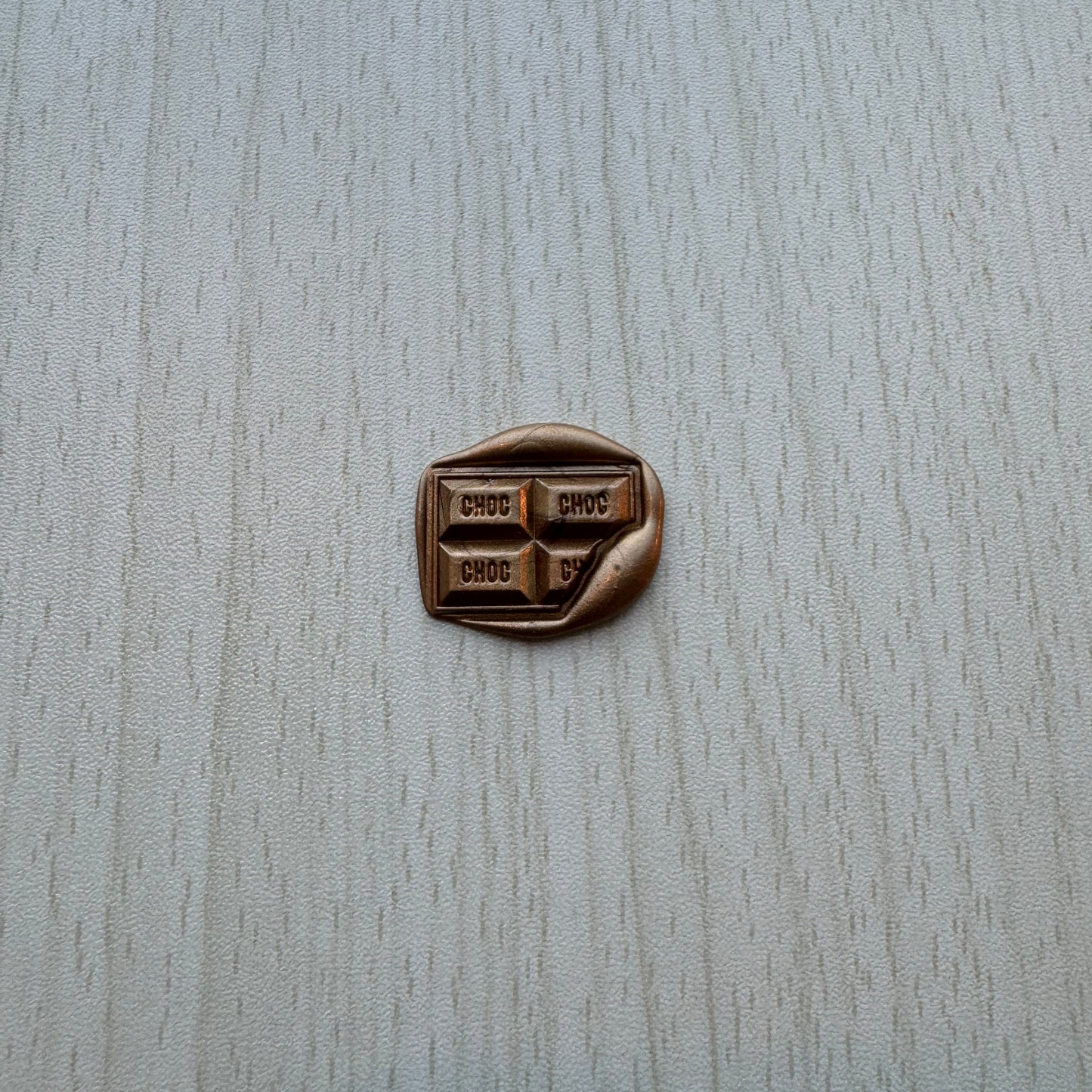 CHOCOLATE BAR PRE-MADE WAX SEALS