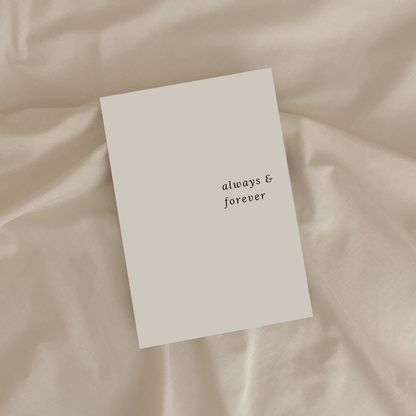 ALWAYS & FOREVER