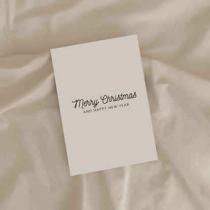 MERRY CHRISTMAS AND HAPPY NEW YEAR
