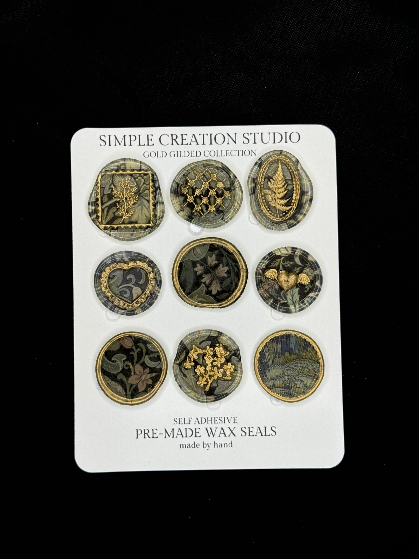 Gold Gilded Wax Seal