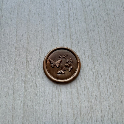 BUTTERFLIES PRE-MADE WAX SEALS