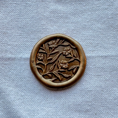 FLORAL PRE-MADE WAX SEALS