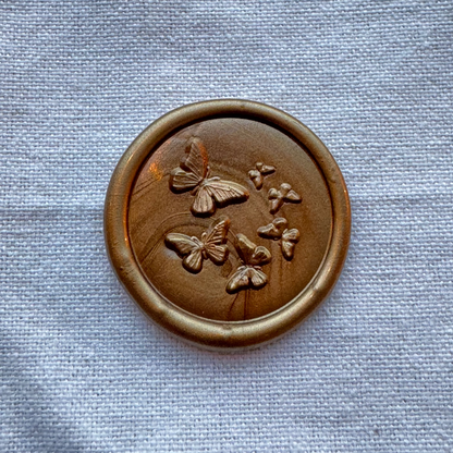 BUTTERFLIES PRE-MADE WAX SEALS