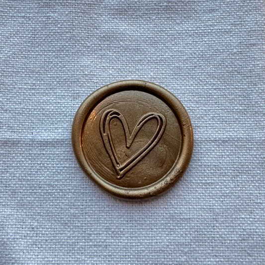 BEATING HEART PRE-MADE WAX SEALS