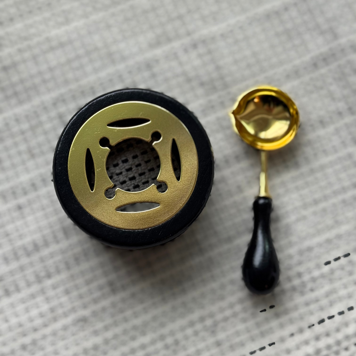 SEALING WAX STOVE SET