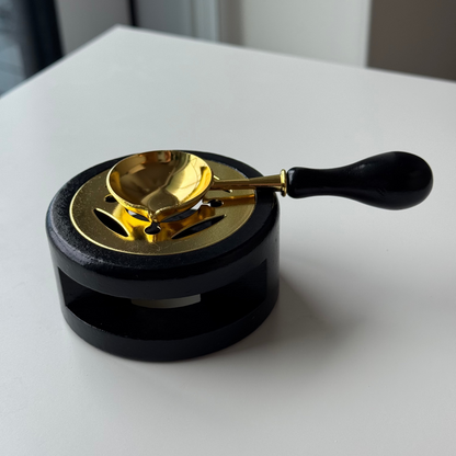 SEALING WAX STOVE SET